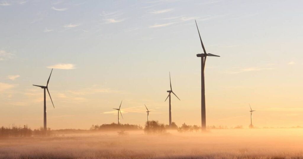 éolienne de champ