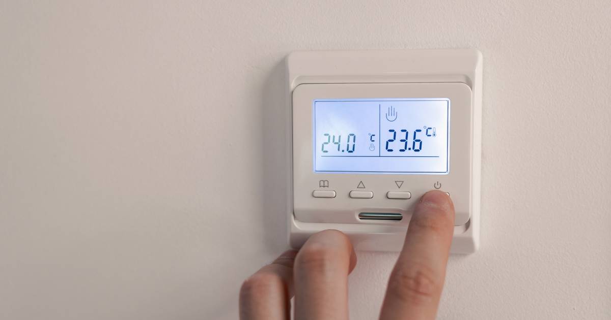 baisser le thermostat d'une maison