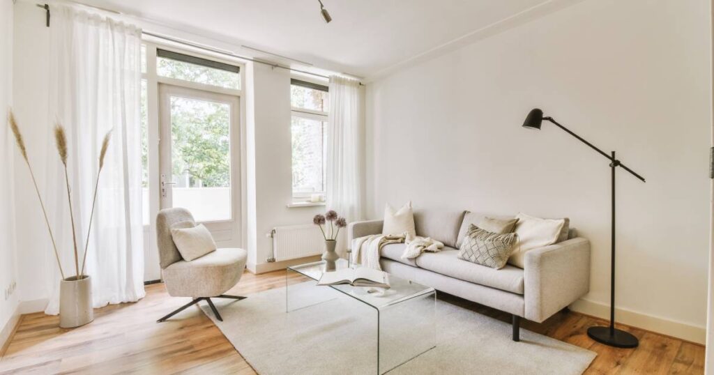 beau salon lumineux