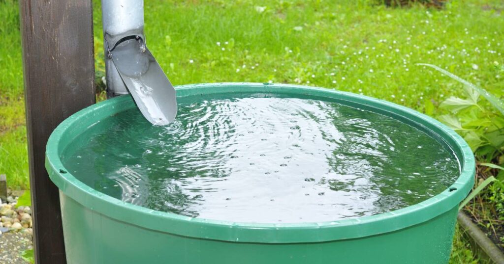 système de récupération d'eau de pluie